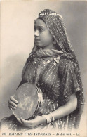 Egypt - An Arab Girl With A Tambourine - Egyptian Types & Scenes - Publ. Levy L.L. 193 - Andere & Zonder Classificatie