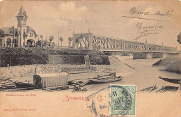 STRASBOURG - Le Pont Du Rhin Vers Kehl - Die Rheinbrücke Bei Kehl - Ed. Römmler & Jonas, Dresden - Strasbourg