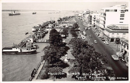 Ecuador - GUAYAQUIL - Malecon Simon Bolivar - POSTAL FOTO - Ed. Arevalo  - Ecuador