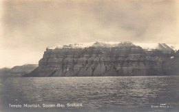 Norway - SVALBARD Spitzbergen - Temple Mountain, Sassen Bay - Publ. Mittet & Co. 18 9 - Norway