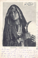 Egypt - Tambourine Player - Publ. Comptoir Philatélique D'Egypte 317 - Autres & Non Classés