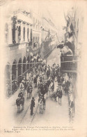 Algérie - ALGER - Voyage Présidentiel (Avril 1903) Rue Bab-Azoun, Les Chefs Arabes En Tête De Cortège - Ed. J. Geiser 9 - Alger