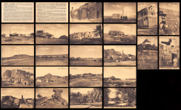 Egypt - Siwa Oasis - Set Of 22 Postcards Of The Oasis And Its Surroundings - Publ. A. Thiriat & H. Basuyau  - Other & Unclassified