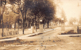 CHAMBERSBURG (PA) Main Entrance, Wilson College - REAL PHOTO Year 1920 - Autres & Non Classés