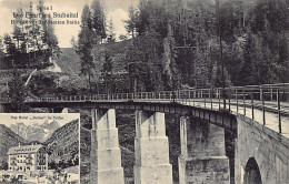 Die Fahrt Ins Stubaital (T) Brücke Vor Der Station Raitis - Autres & Non Classés