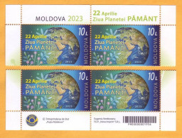 2023  Moldova  Postal Stamps Issue „22 April – Earth Day”  4v Mint - Moldavie