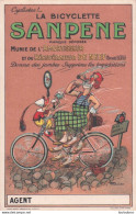 PUBLICITE LA BICYCLETTE SANPENE ILLUSTREE PAR RAOUL VION - Advertising
