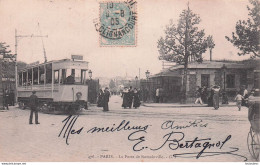 PARIS LA PORTE DE ROMAINVILLE ET LE TRAMWAY - Distretto: 20