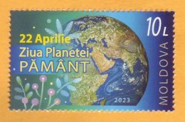 2023  Moldova  Postal Stamps Issue „22 April – Earth Day”  1v Mint - Moldavie