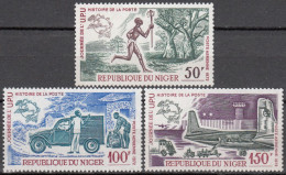 NIGER 1972, UPU, POSTAL TRANSPORT, AIRPLANES, COMPLETE MNH SERIES With GOOD QUALITY, *** - Niger (1960-...)