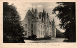 N°1603 W -cpa Château Savigny - Castillos