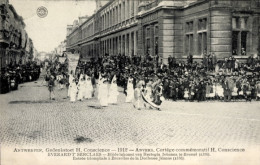 CPA Anvers Antwerpen Flandern, Cortege Commemoratif H. Conscience 1912, Duchesse Jeanne - Altri & Non Classificati