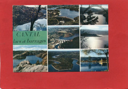 15----CANTAL---Lacs Et Barrages--multi-vues---voir 2 Scans - Autres & Non Classés