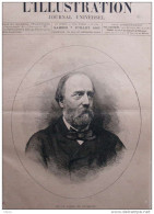 Mgr Le Comte De Chambord - Page Original 1883 - Historical Documents