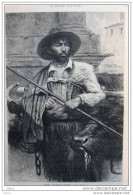 Italie - Un Conducteur Du Buffali - Page Original -  1883 - Historical Documents