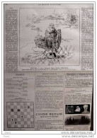 Jugurtha, Le Vautour D´Alexandre Dumas à Saint-Germain - Page Original 1883 - Historical Documents