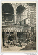 Le Cholera En Egypte - La Cour D'une Maison Au Caire Pendant L'épidémie - Page Original - 1883 - Historical Documents