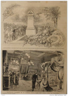 Nouvelles Galeries De M. Denman Tripp, Dans Son Hôtel - Page Original 1883 - Historical Documents