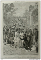 Le Théâtre Illustré - "Le Père De Martial", Par M. Albert Delpit - Page Original - 1883 - Historical Documents
