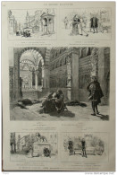 Le Théâtre Illustré - "Severo Torelli", Drame En Vers Par M. Francois Coppé - Page Original - 1883 - Historical Documents
