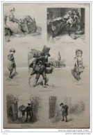 Marchand D´Enfants - Bébé Mimi -  Page Original 1883 - Historische Dokumente