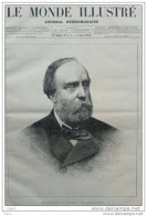Monsieur Le Comte De Chambord - Page Original 1883 - Documents Historiques