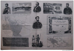 Le Procès Du Marquis De Rays -  Capitaine Rabardy - Le Baron Titeu - Page Original 1883 - Documents Historiques