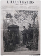 Les Funérailles Du Comte De Chambord - L'´entrée Du Caveau De La Chapelle De Castagnavizza - Page Original - 1883 - Documents Historiques