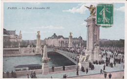 75 PARIS 7e - Le Pont Alexandre III - Bruggen