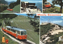 11865843 Monte Generoso Ferrovia Bahn Berggasthaus Aussichtsfelsen Monte Generos - Autres & Non Classés