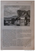 Château De Lacaze - Page Original 1883 - Historische Dokumente