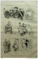 Londres - Le Banquet Du Lord Maire à Guildhall -  Page Original - 1883 - Historical Documents