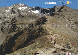 11865771 Davos GR Wanderweg Pischa Huereli Mit Pischahorn Davos Platz - Sonstige & Ohne Zuordnung