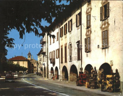 11865748 Bissone Lago Di Lugano Strassenpartie Bissone - Autres & Non Classés