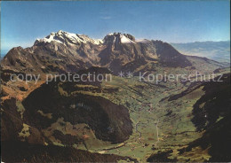 11865723 Obertoggenburg Panoramakarte Fliegeraufnahme Wildhaus - Sonstige & Ohne Zuordnung