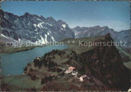 11865670 Engelberg OW Hotel Truebsee Mit Juchlipass Fliegeraufnahme Engelberg - Autres & Non Classés