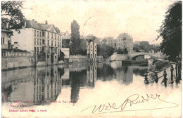 CPA Carte Postale Belgique Gand  Quai Des Tilleuls Et Pont Du Pain Perdu 1902 VM80280ok - Gent