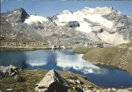 11865621 Bernina Hospiz Mit Piz Cambrena Und Cambrena Gletscher Bernina - Sonstige & Ohne Zuordnung