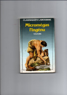 MICROMEGAS  L  INGENU  Voltaire Classiques Larousse 1993 - Psychologie/Philosophie