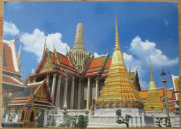 THAILAND EMERALD BUDDHA TEMPLE BANGKOK CARTE POSTALE POSTKARTE POSTCARD ANSICHTSKARTE PICTURE CARTOLINA PHOTO CARD - Thaïland