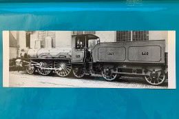 Photo Locomotive PO 372 Paris Orléans SO Sud Ouest France Train Gare Chemin Fer Compagnie Loco Motrice Vapeur 121 121A - Trenes