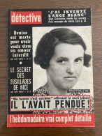 Détective 1964 949 COULAURES CORNEVILLE RISLE CHAMPAGNEY BEUVRAGES CHOUZE LA CHAPELLE LOIRE SUR CORRIDA MONTAUBAN - Otros & Sin Clasificación