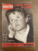 Détective 1960 744 LA MURE GRANS LUNEVILLE WITTENHEIM RIVE DE GIER LUNEVILLE NICE - Altri & Non Classificati