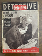 Détective 1958 648 TONNEINS VILLETON ESQUIBIEN REDON ARS SUR MOSELLE ILE DE SEIN SIMONE SIGNORET - Otros & Sin Clasificación