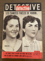 Détective 1958 647 VOIRON LOCMARIAQUER LEZIER JOUY ARCHES SILLAC MARMAGNE PONT VERT COUTURE SANKT PÖLTEN - Andere & Zonder Classificatie