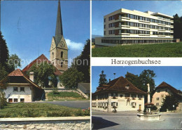 11865391 Herzogenbuchsee Kirche Rathaus Dorfbrunnen Herzogenbuchsee - Autres & Non Classés