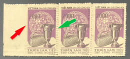 Nord VietNam Error Stamps, Missing And Double Perforate. - Vietnam