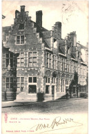 CPA Carte Postale Belgique Gand  Anciennes Maisons Rue Haute  1902 VM80284 - Gent