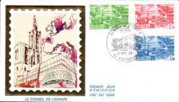 FDC 1984 CONSEIL DE L'EUROPE - 1980-1989