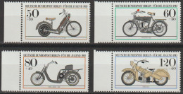 Berlin, 1983, Mi.Nr. 694-697 ** -  Ein Satz Mit Seitenrand Links "Jugend. Historische Motorräder" - Ungebraucht